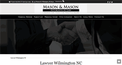 Desktop Screenshot of masonmasonlaw.com